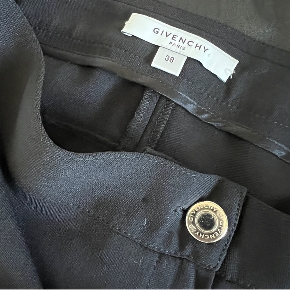 GIVENCHY Leather-Accented Straight Legged Pants - Picture 6 of 13